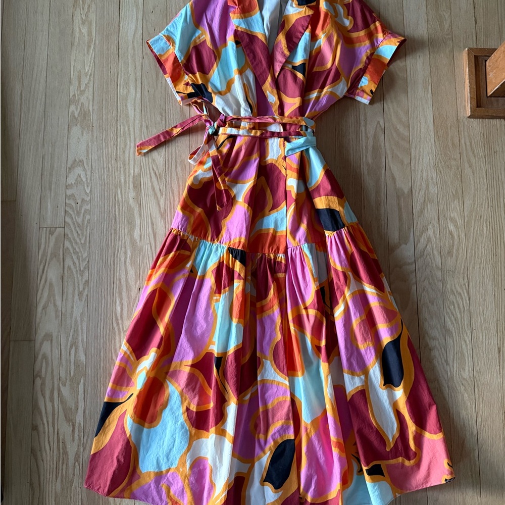 Hutch Vibrant Multicolor Midi length Dress - Anthropologie